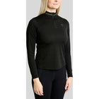Montar Maglia MoEkta Jacquard Pattern Golden Quartz Maniche Lunghe Nero