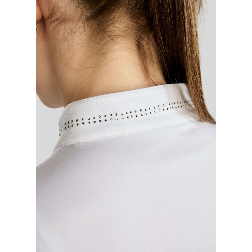 Montar Maglia MoEverline Golden Quartz Crystals Kids Maniche Lunghe Bianco