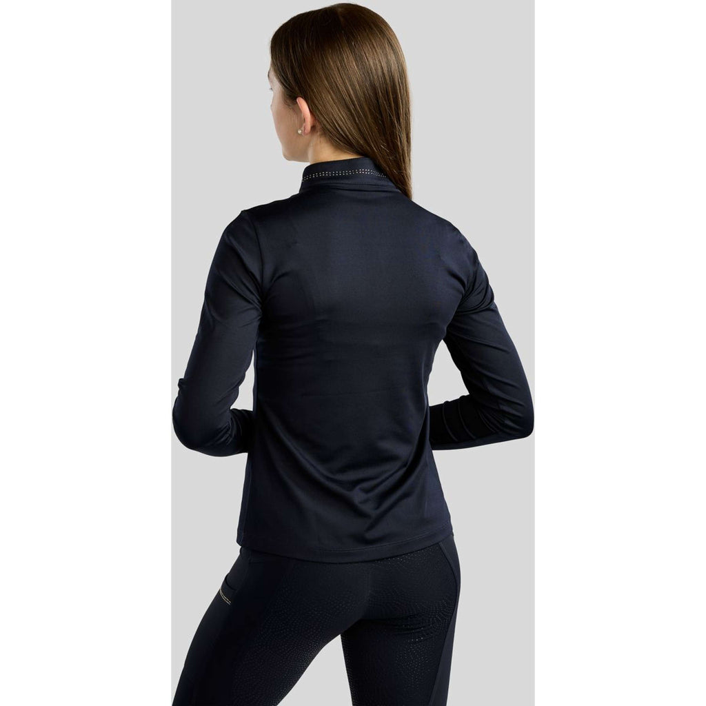 Montar Maglia MoEverline Golden Quartz Crystals Kids Maniche Lunghe Navy