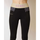Rebel Reitleggings AO Printed Nero