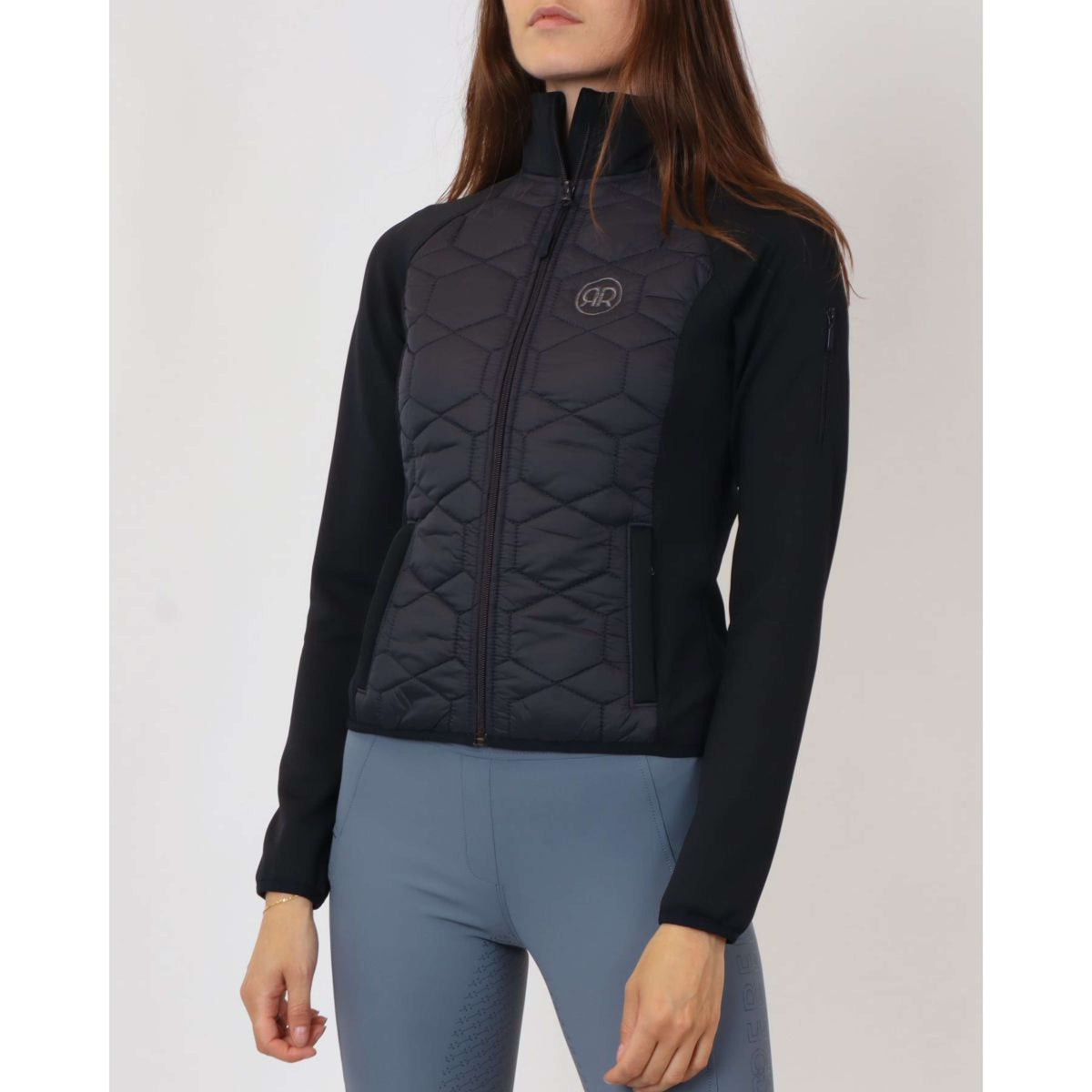 Rebel Jacke Cube Quilted Hybrid Marina
