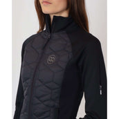 Rebel Jacke Cube Quilted Hybrid Marina