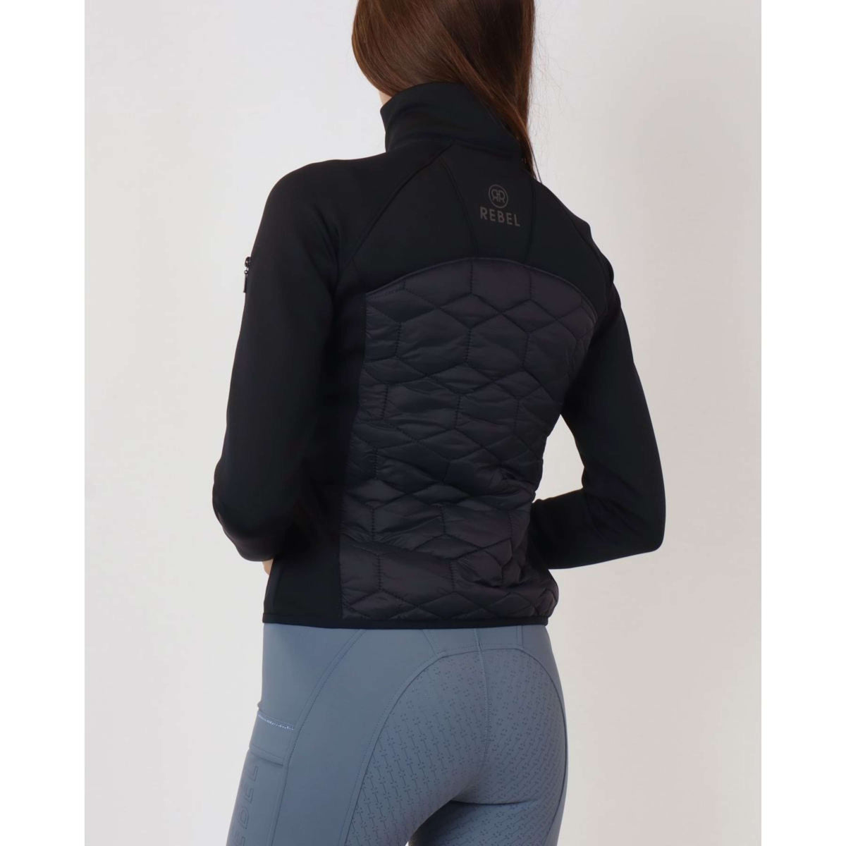 Rebel Jacke Cube Quilted Hybrid Marina