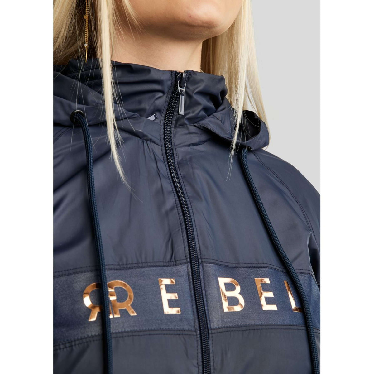 Rebel Jack Foilprinted Logo Navy