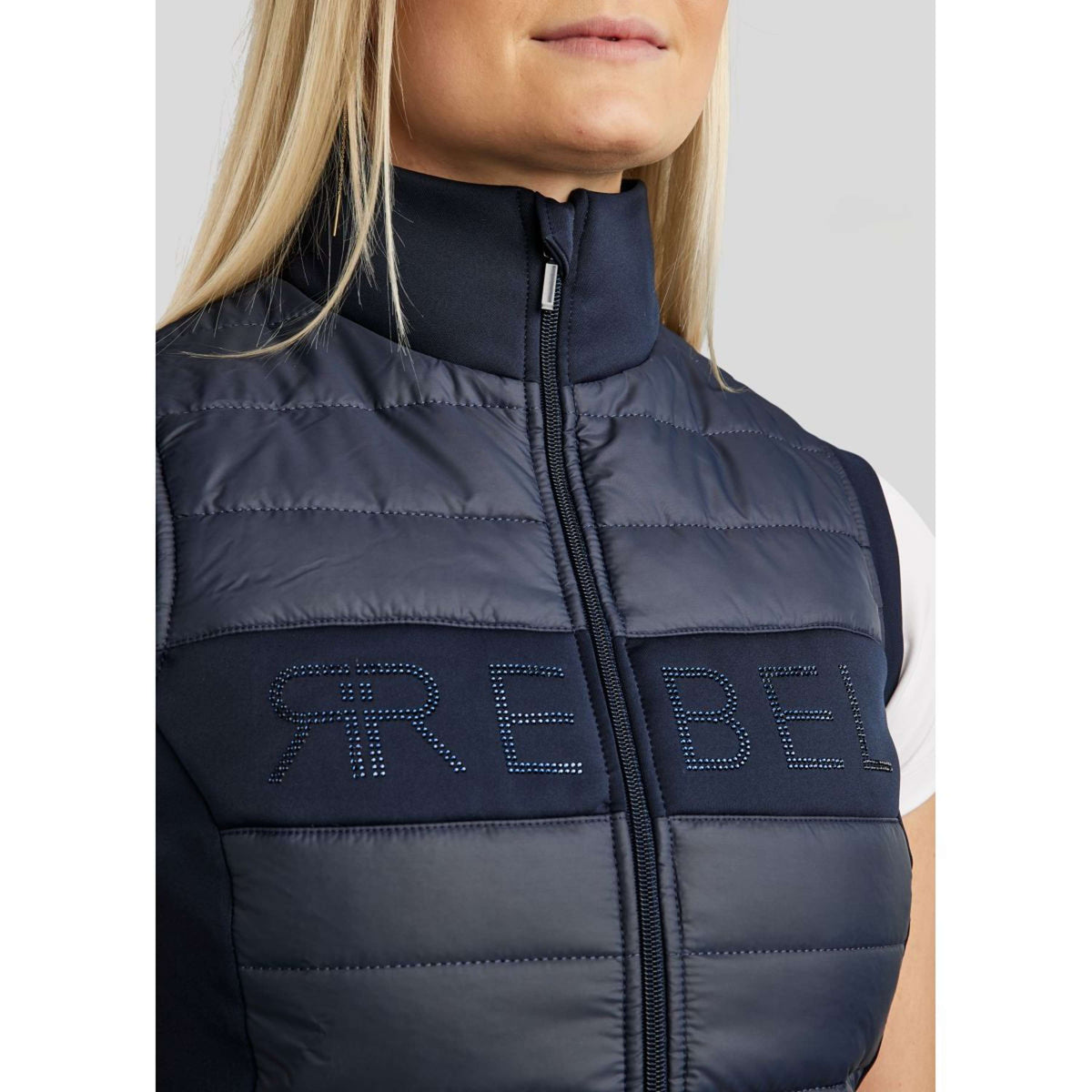 Rebel Gilet Hybrid Navy