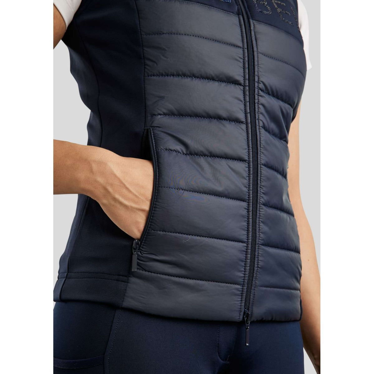 Rebel Gilet Hybrid Navy