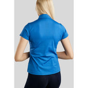 Rebel T-Shirt Tone in Tone Crystals StrongBlue