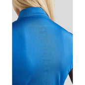 Rebel T-Shirt Tone in Tone Crystals StrongBlue