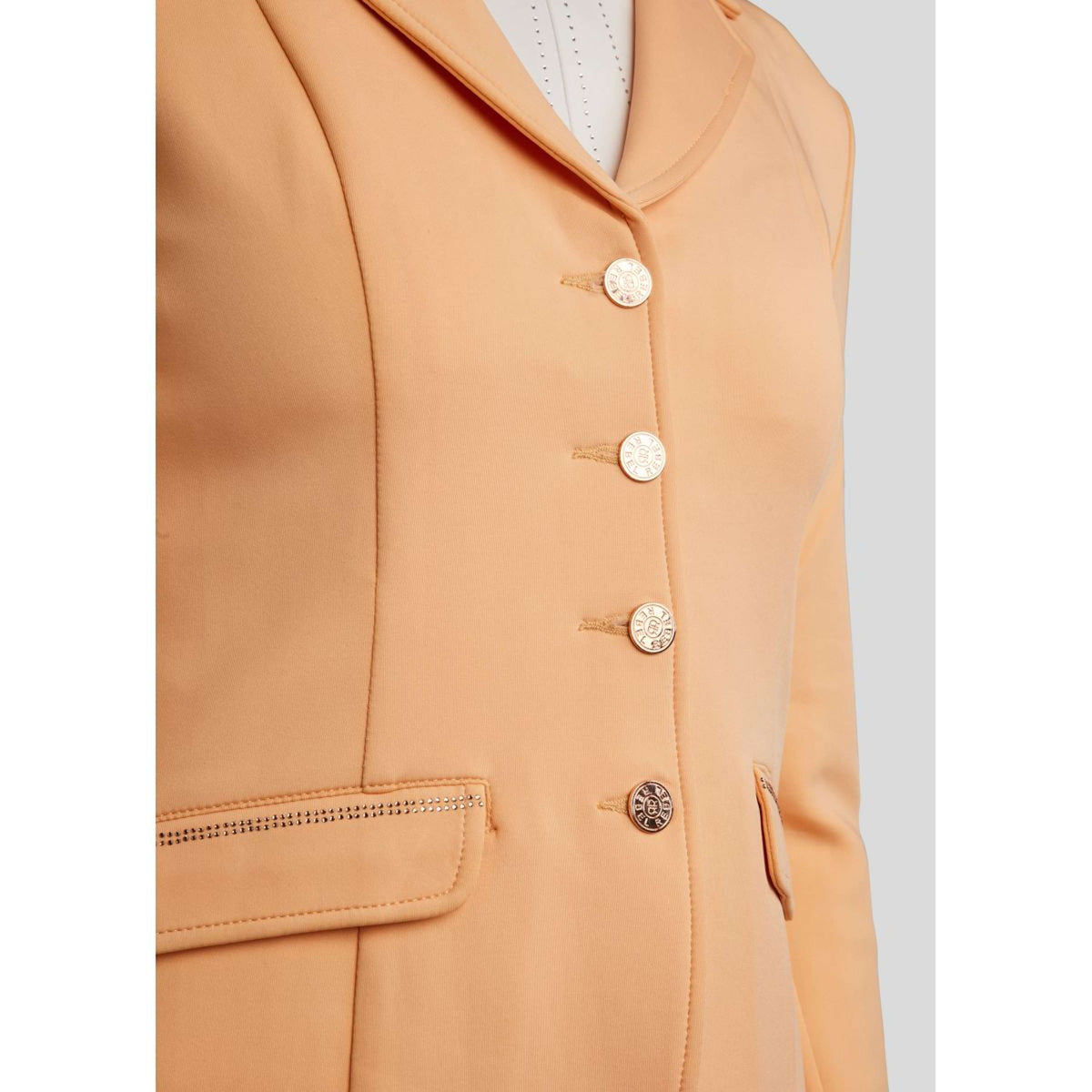 Rebel Giacca da Competizione Rosegold Crystals Peachy Rebel