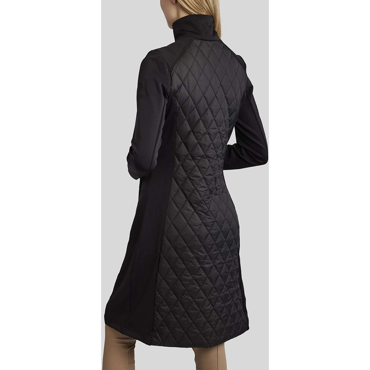 Montar Jack MoQuinn Quilted Long Nero