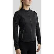 Montar Felpa con cappuccio e zip MoGloria Nero