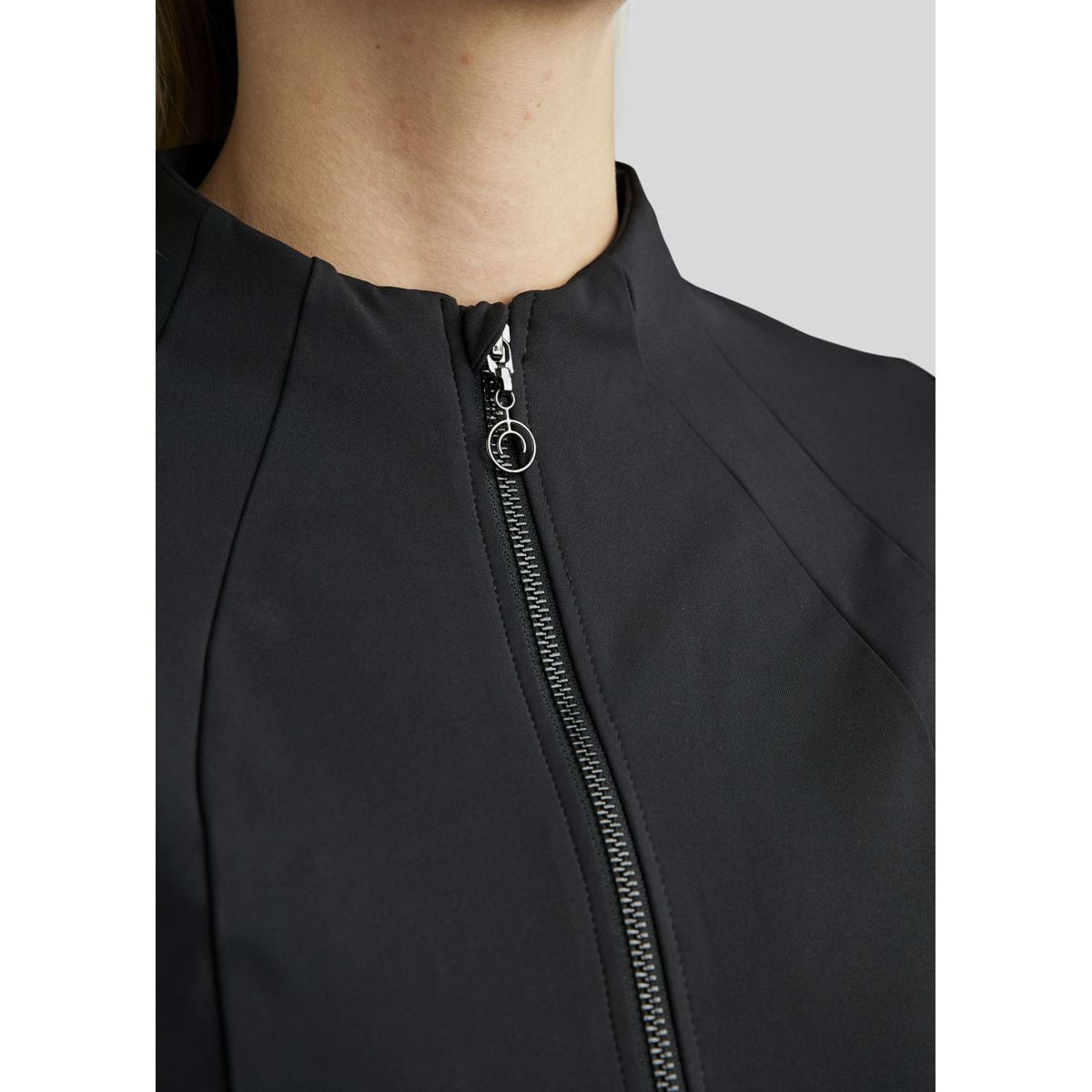 Montar Felpa con cappuccio e zip MoGloria Nero