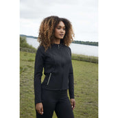 Montar Felpa con cappuccio e zip MoGloria Nero