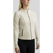 Montar Felpa con cappuccio e zip MoGloria Grigio argento