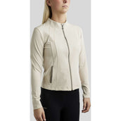 Montar Felpa con cappuccio e zip MoGloria Grigio argento