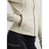 Montar Felpa con cappuccio e zip MoGloria Grigio argento