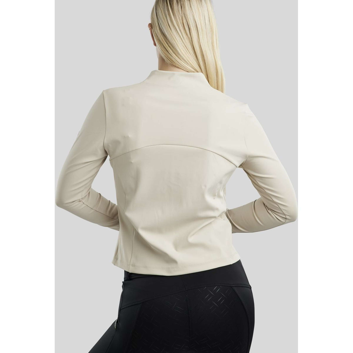 Montar Felpa con cappuccio e zip MoGloria Grigio argento