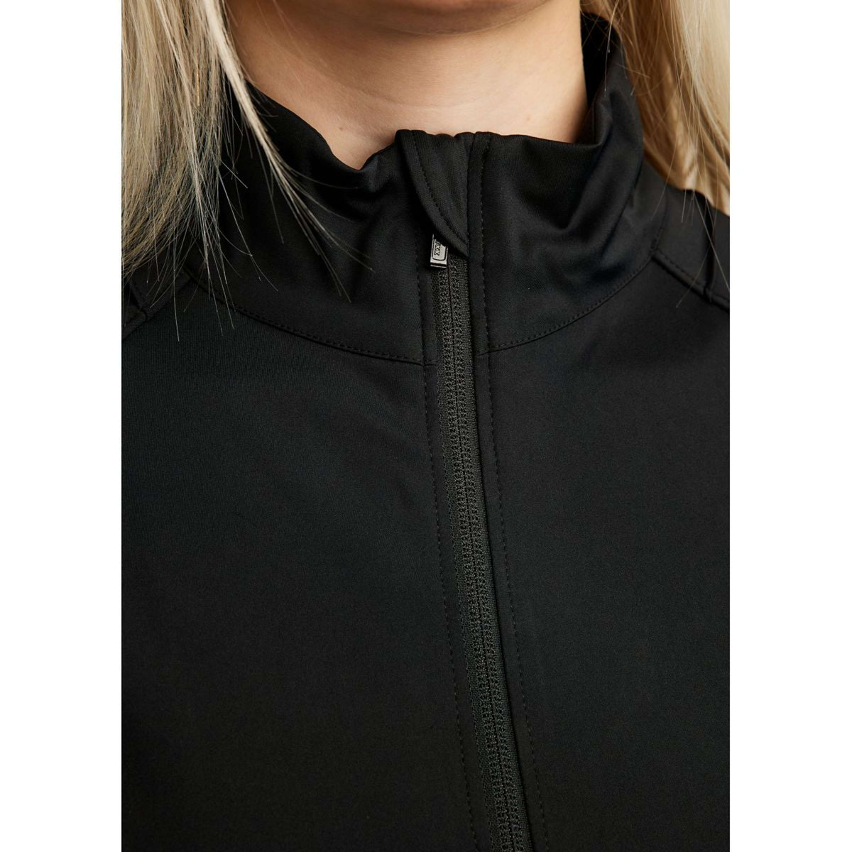 Montar Jack MoPearl Pintuck Gun Metal Crystals Nero