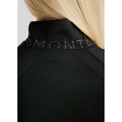 Montar Jack MoPearl Pintuck Gun Metal Crystals Nero