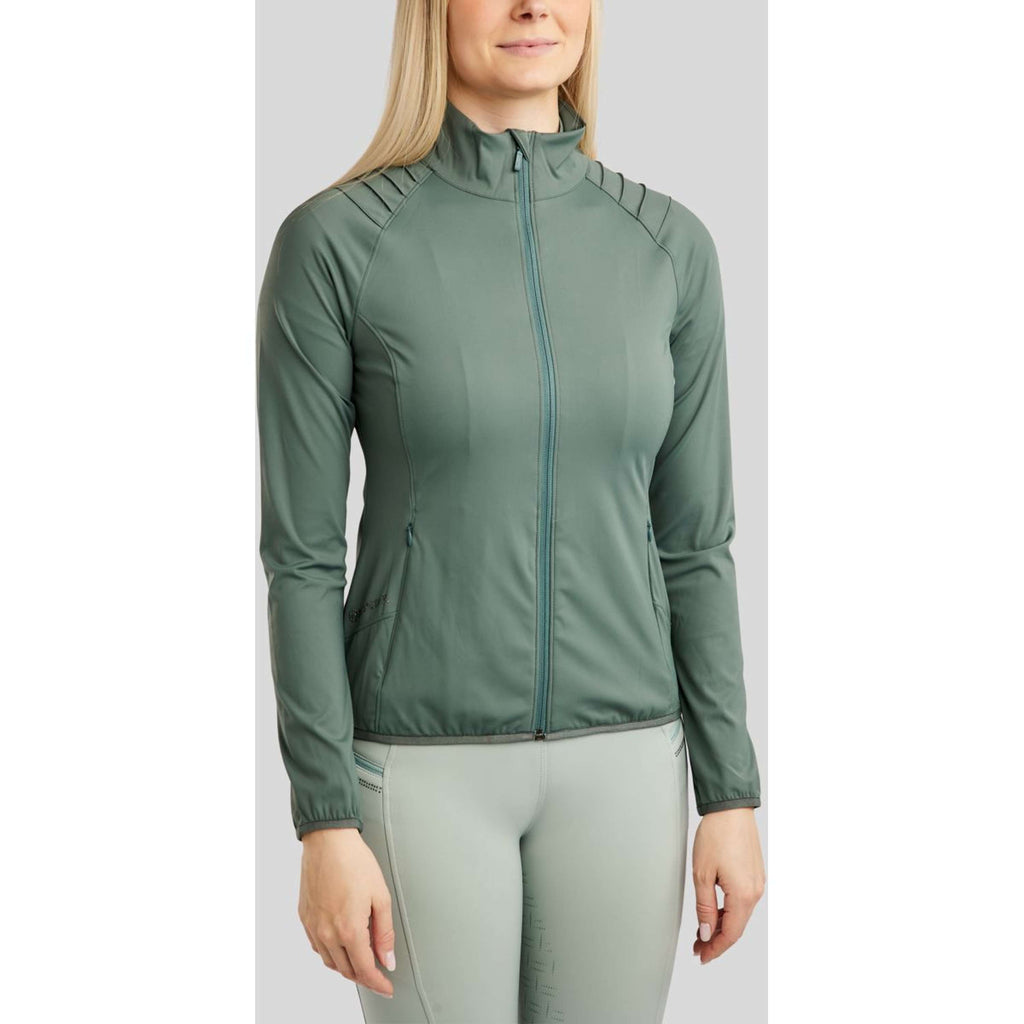 Montar Jack MoPearl Pintuck Gun Metal Crystals Giada