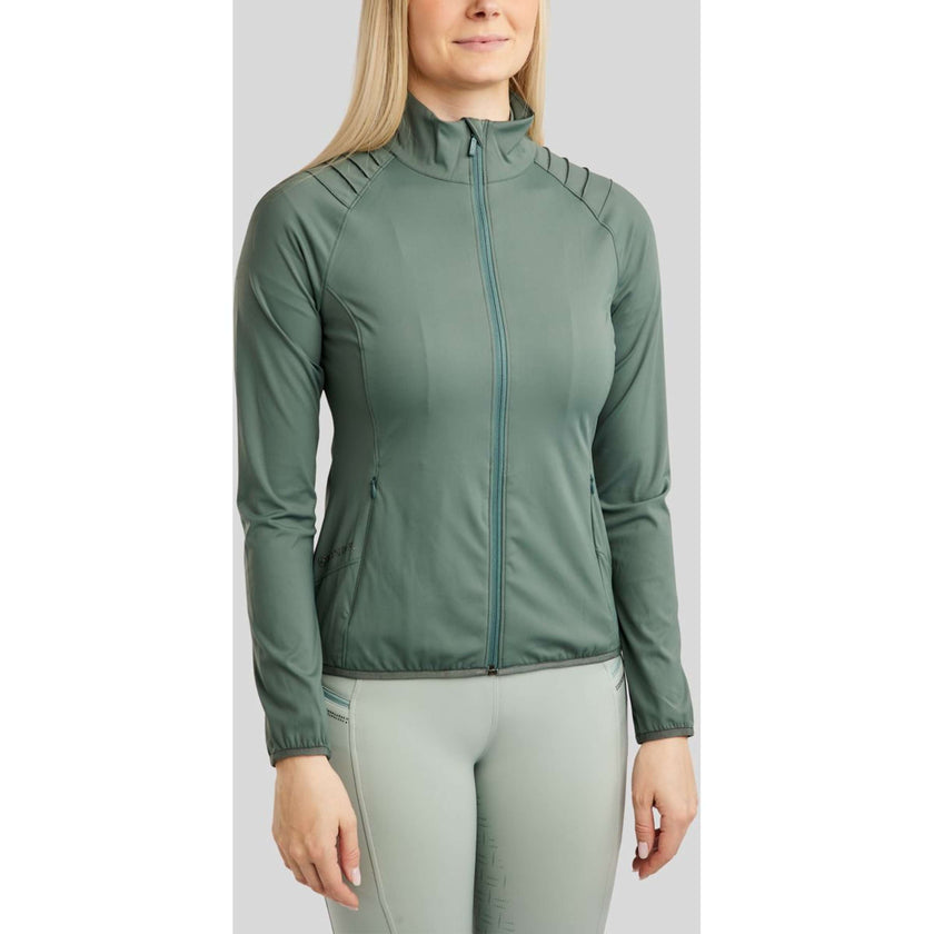 Montar Jack MoPearl Pintuck Gun Metal Crystals Giada