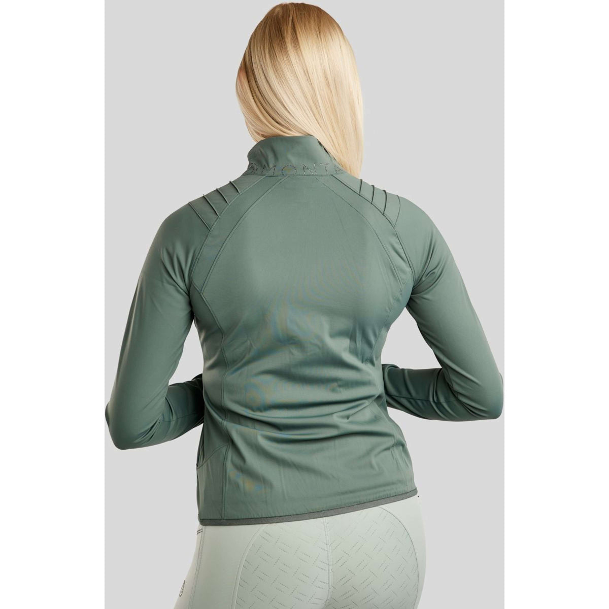 Montar Jack MoPearl Pintuck Gun Metal Crystals Giada