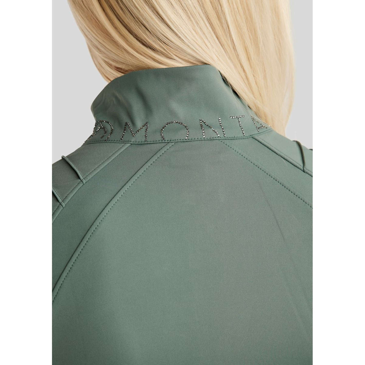 Montar Jack MoPearl Pintuck Gun Metal Crystals Giada