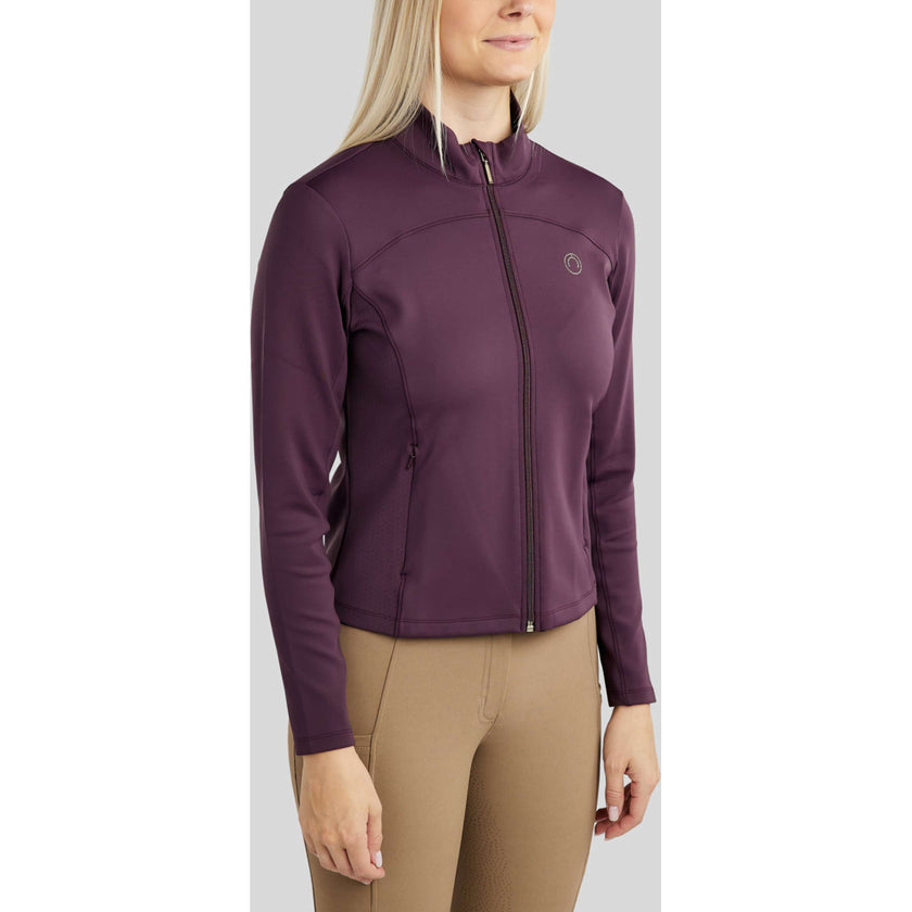 Montar Felpa con cappuccio e zip MoDahne Fig