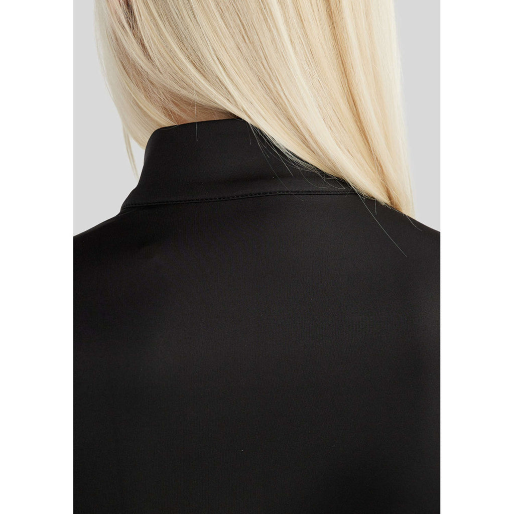 Montar Felpa con cappuccio e zip MoDahne Nero