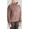 Montar Maglione MoEbba Q-Zip Teddy Pile Golden Quartz Nougat Brown