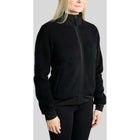 Montar Felpa con cappuccio e zip MoEbba Teddy Pile Golden Quartz Nero