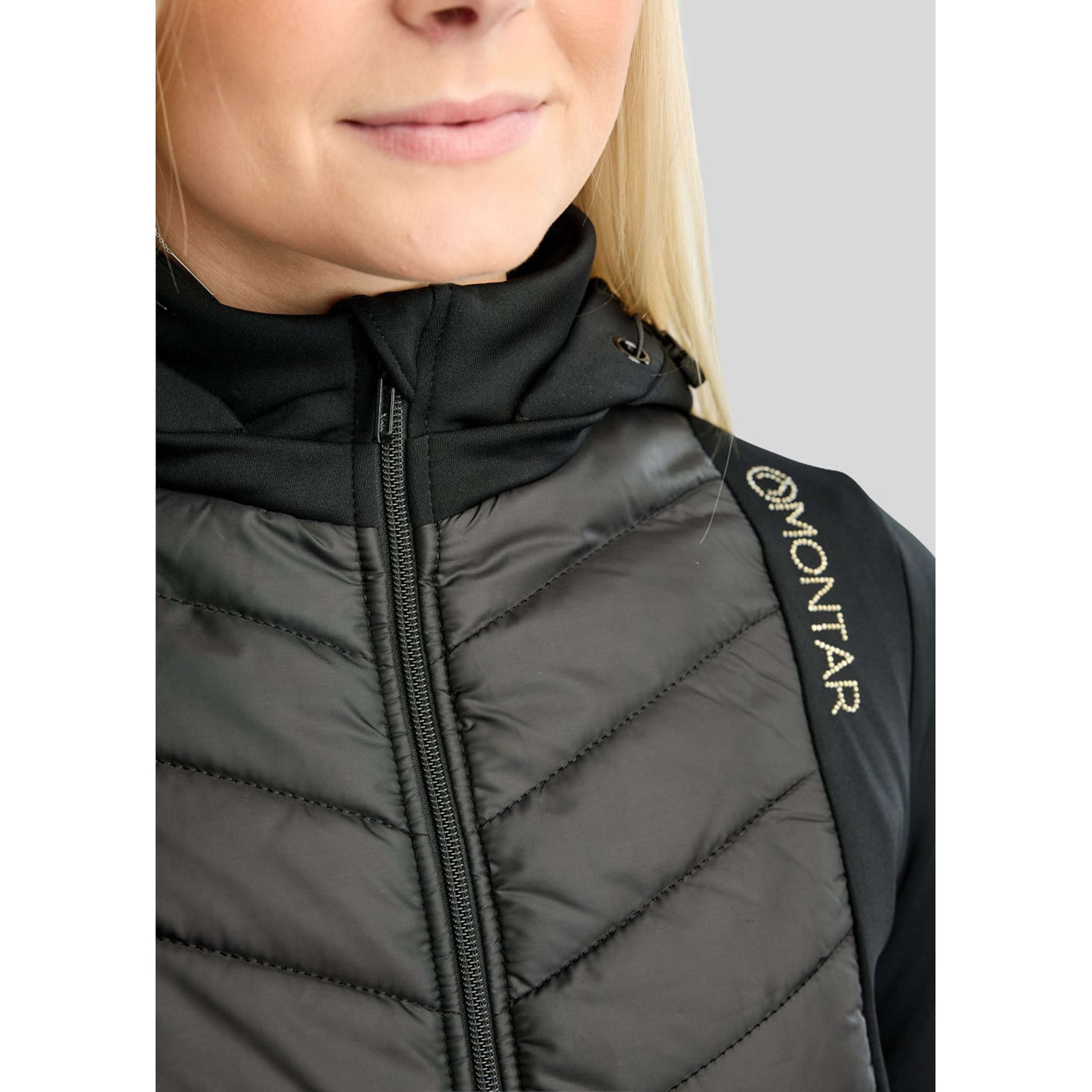 Montar Jack MoEverline Hybrid Detachable Hood Golden Quartz Crystals Nero