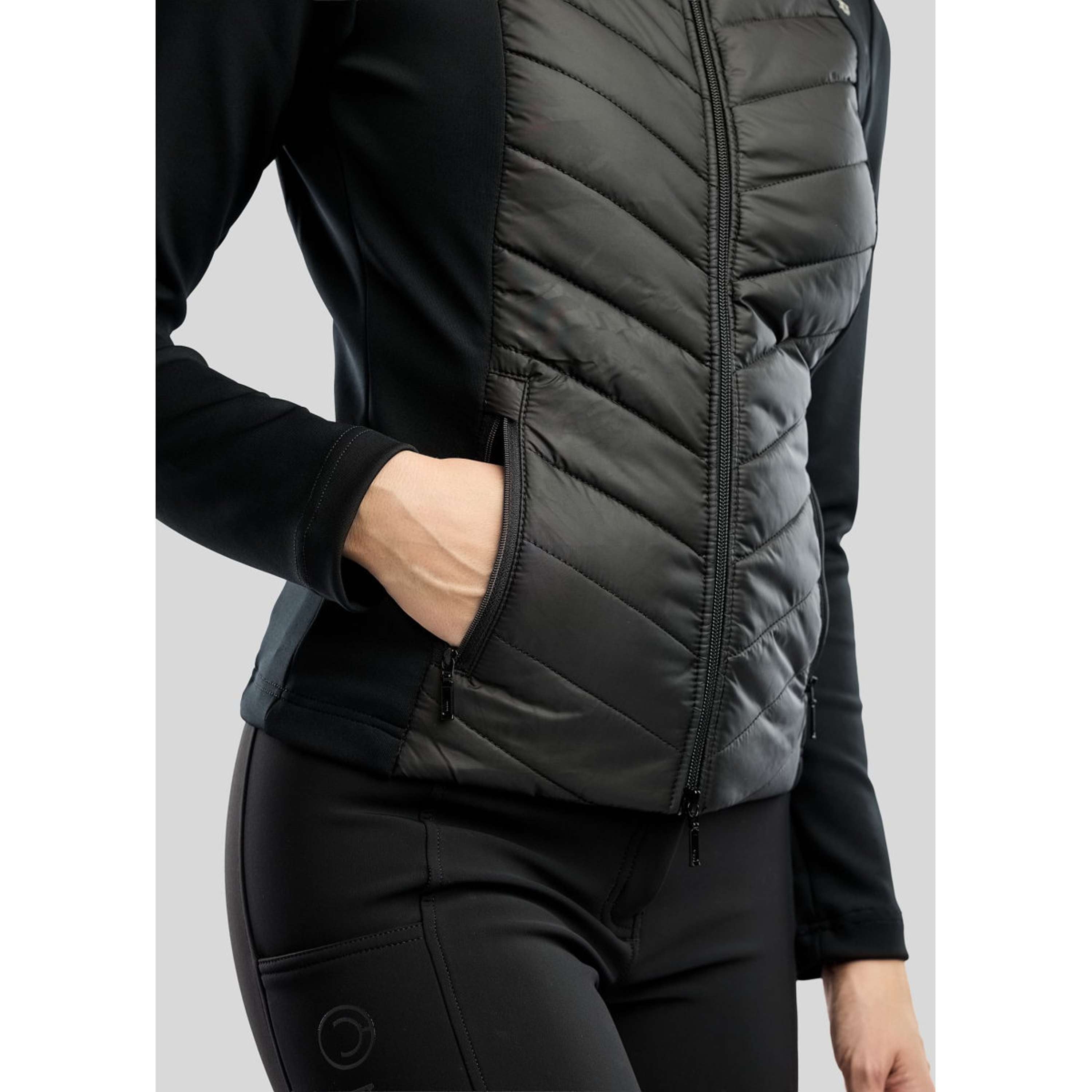 Montar Jack MoEverline Hybrid Detachable Hood Golden Quartz Crystals Nero