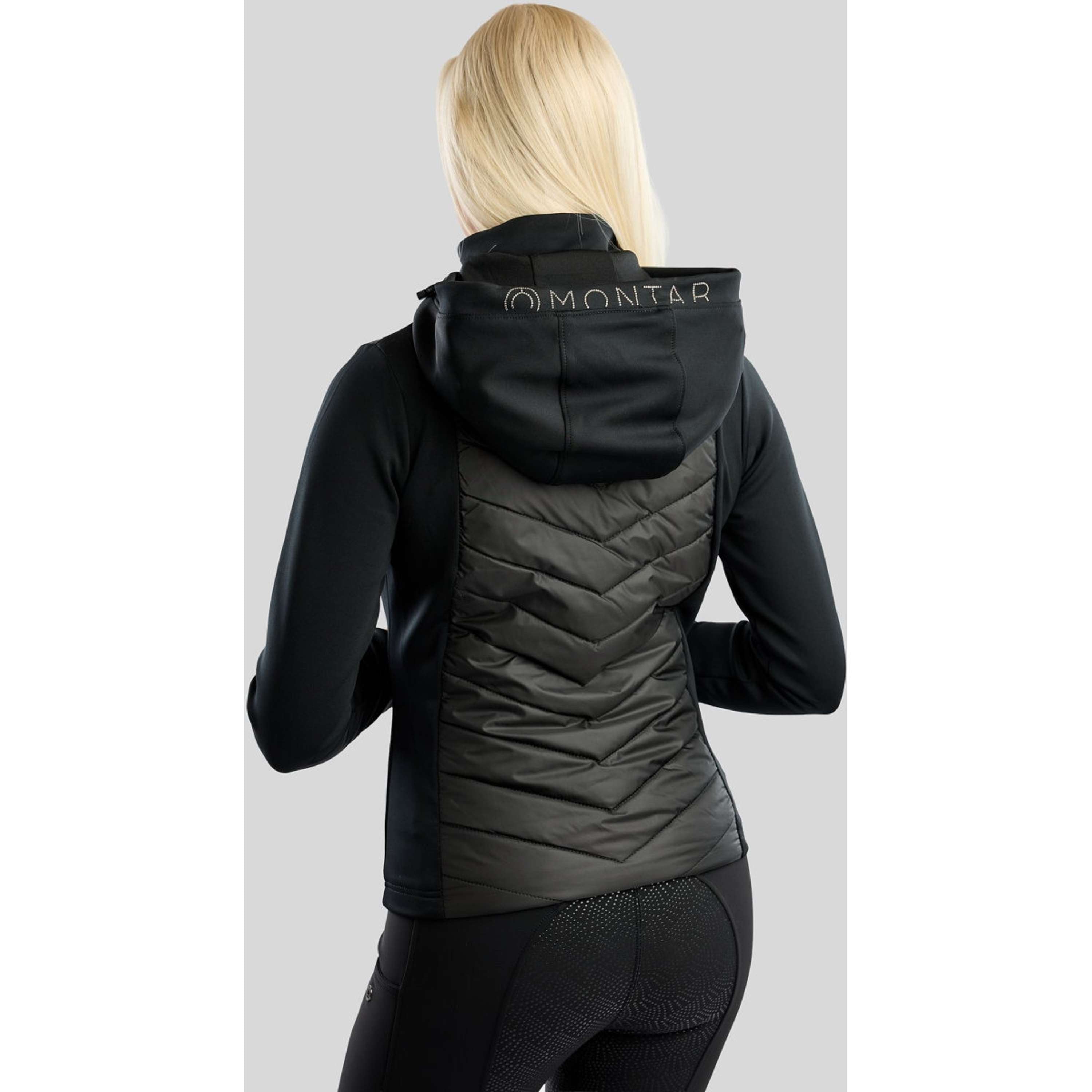 Montar Jack MoEverline Hybrid Detachable Hood Golden Quartz Crystals Nero