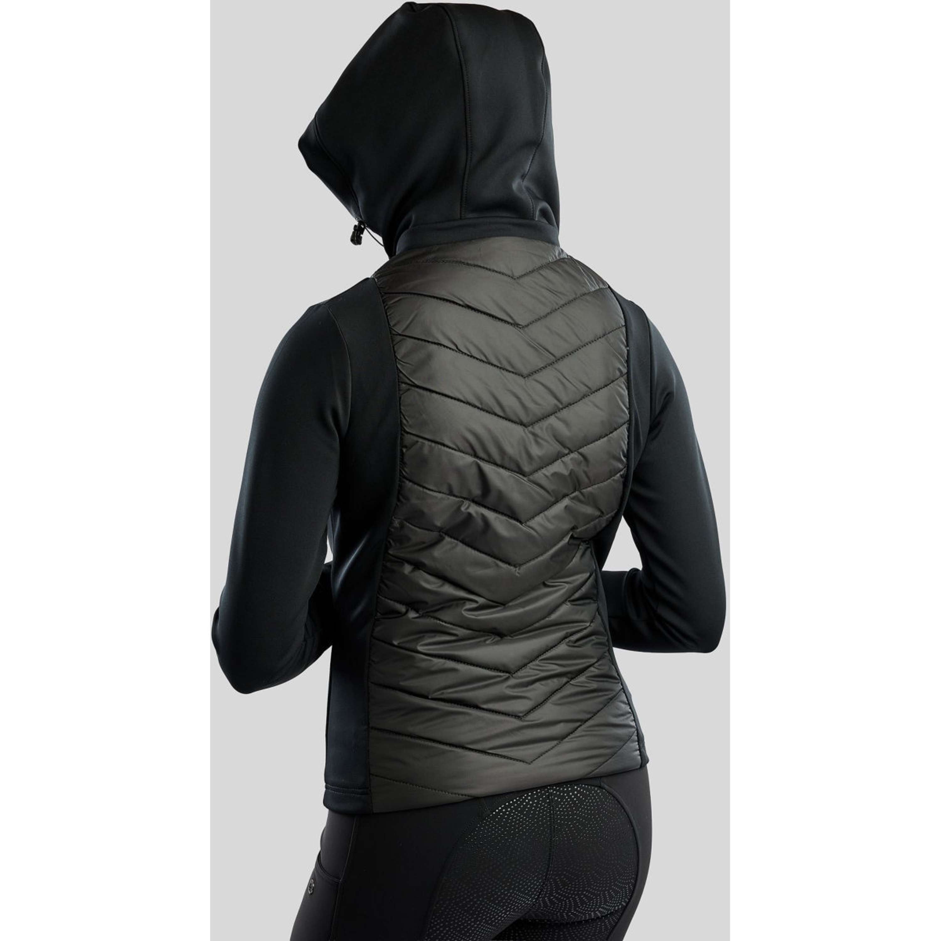 Montar Jack MoEverline Hybrid Detachable Hood Golden Quartz Crystals Nero