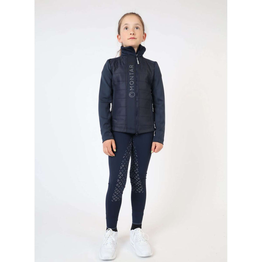 Montar Maglietta da Competizione Emma Junior Navy