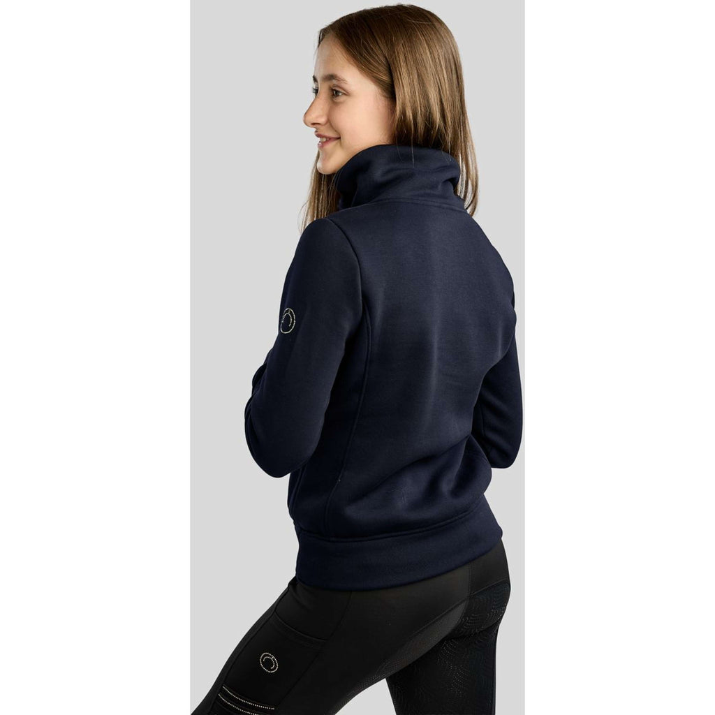 Montar Maglione MoNaja High Collar Golden Quartz Crystals Kids Navy