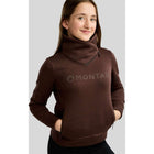 Montar Maglione MoNaja High Collar Golden Quartz Crystals Kids Black Peony