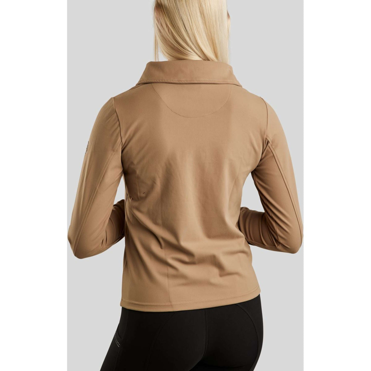 Montar Shirt MoRachel Quarter Zip Latte macchiato