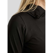 Montar Shirt MoRachel Quarter Zip Nero