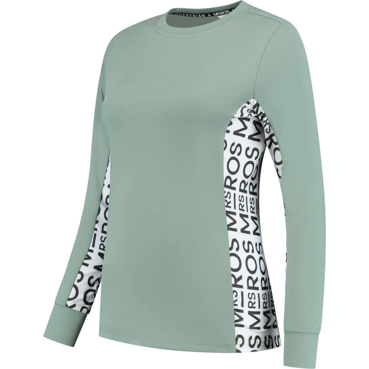 Mrs. Ros Shirt Lavender Fields Maniche Lunghe Verde