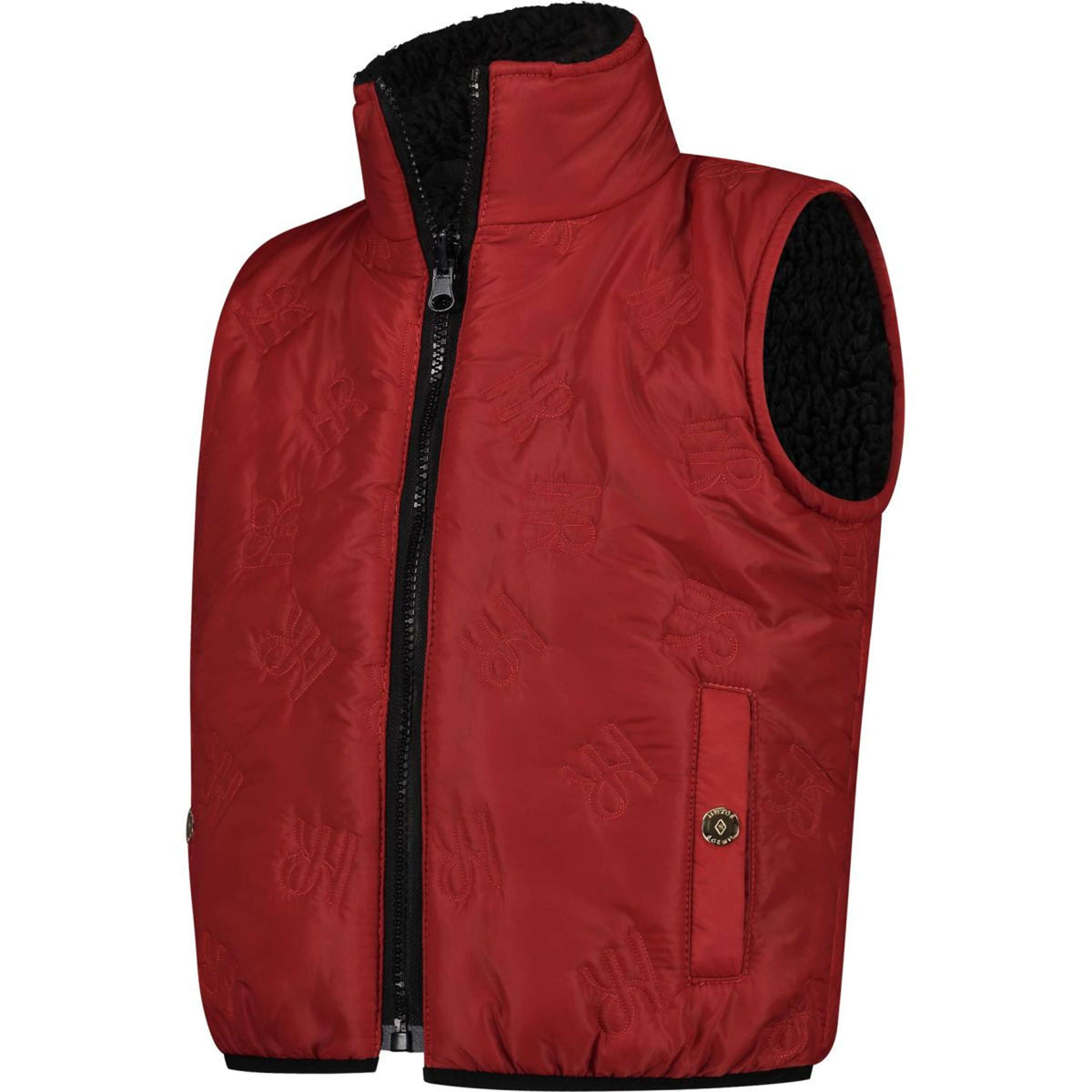 Mrs. Ros Gilet Stormy Nero/Rosso