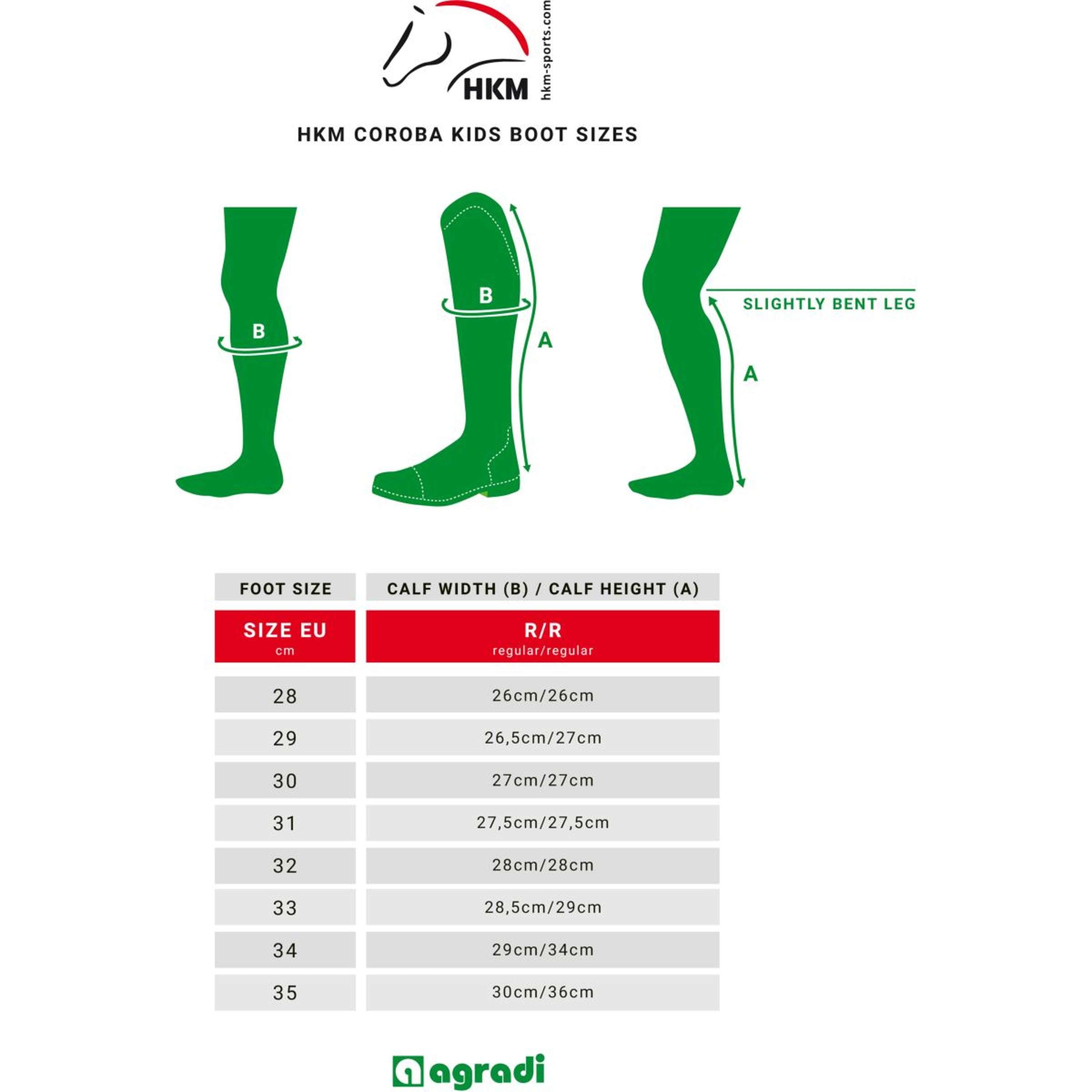 HKM Stivali da Equitazione Córdoba Kids Nero