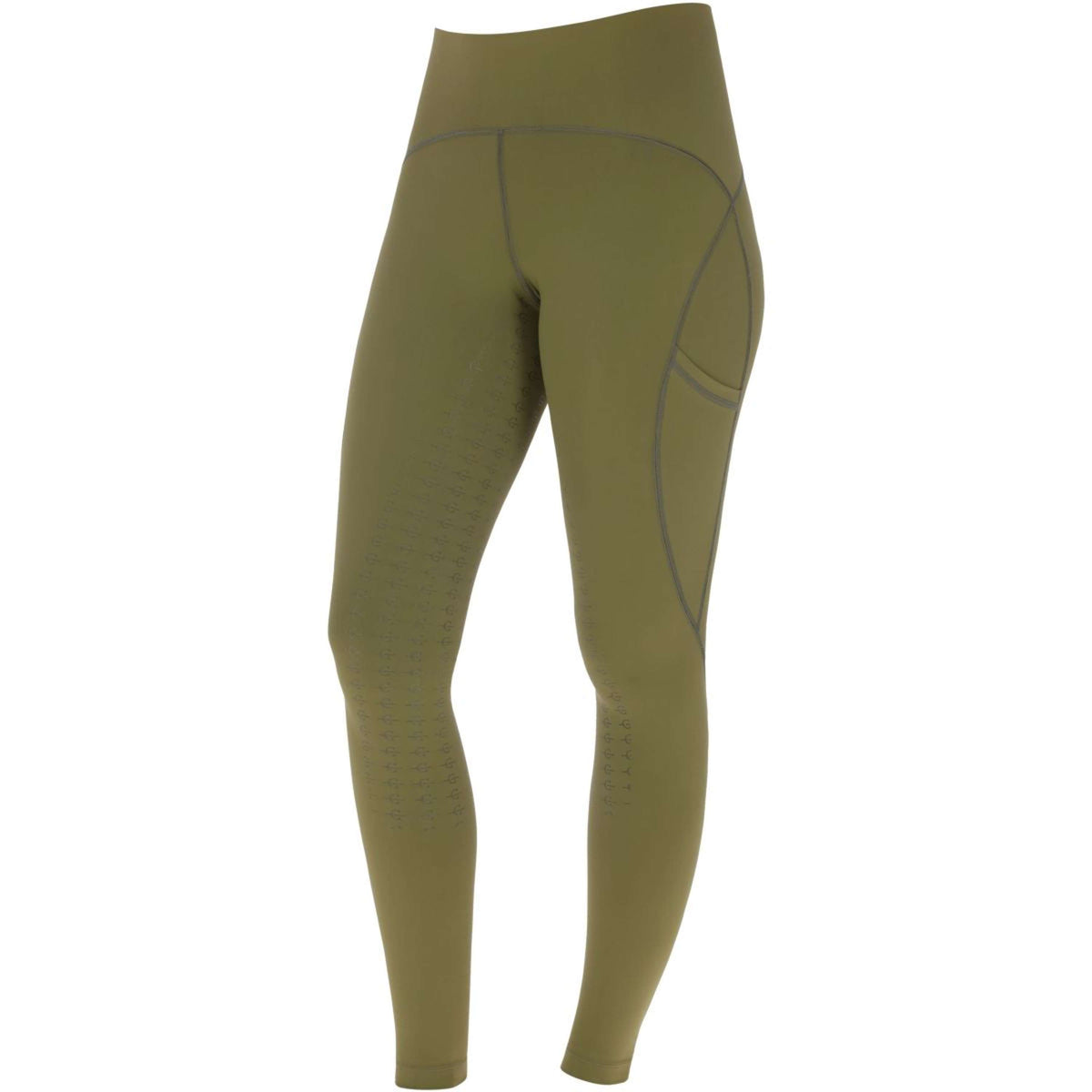 Covalliero Leggings da Equitazione Olive