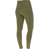Covalliero Leggings da Equitazione Olive