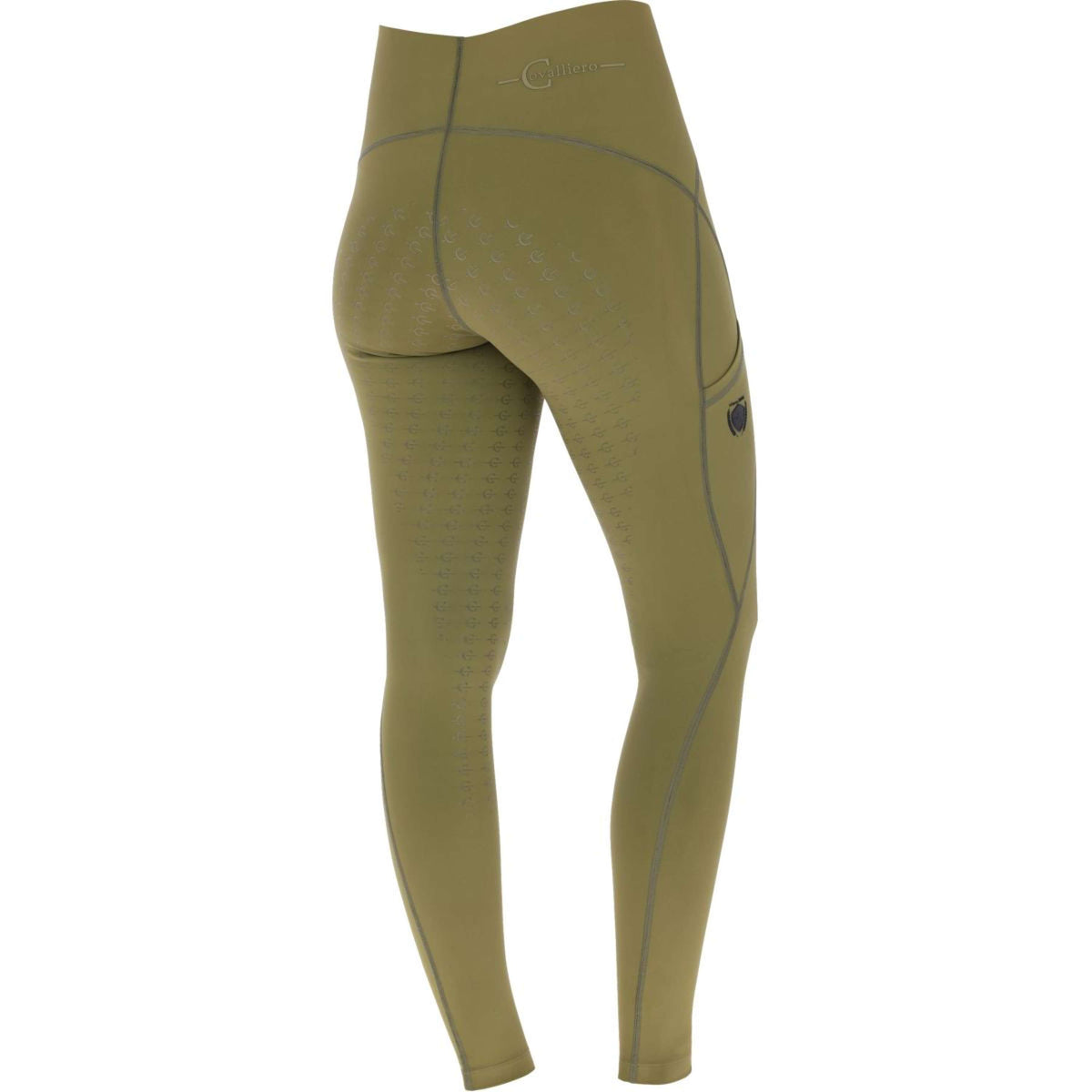 Covalliero Leggings da Equitazione Olive