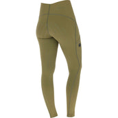 Covalliero Leggings da Equitazione Olive