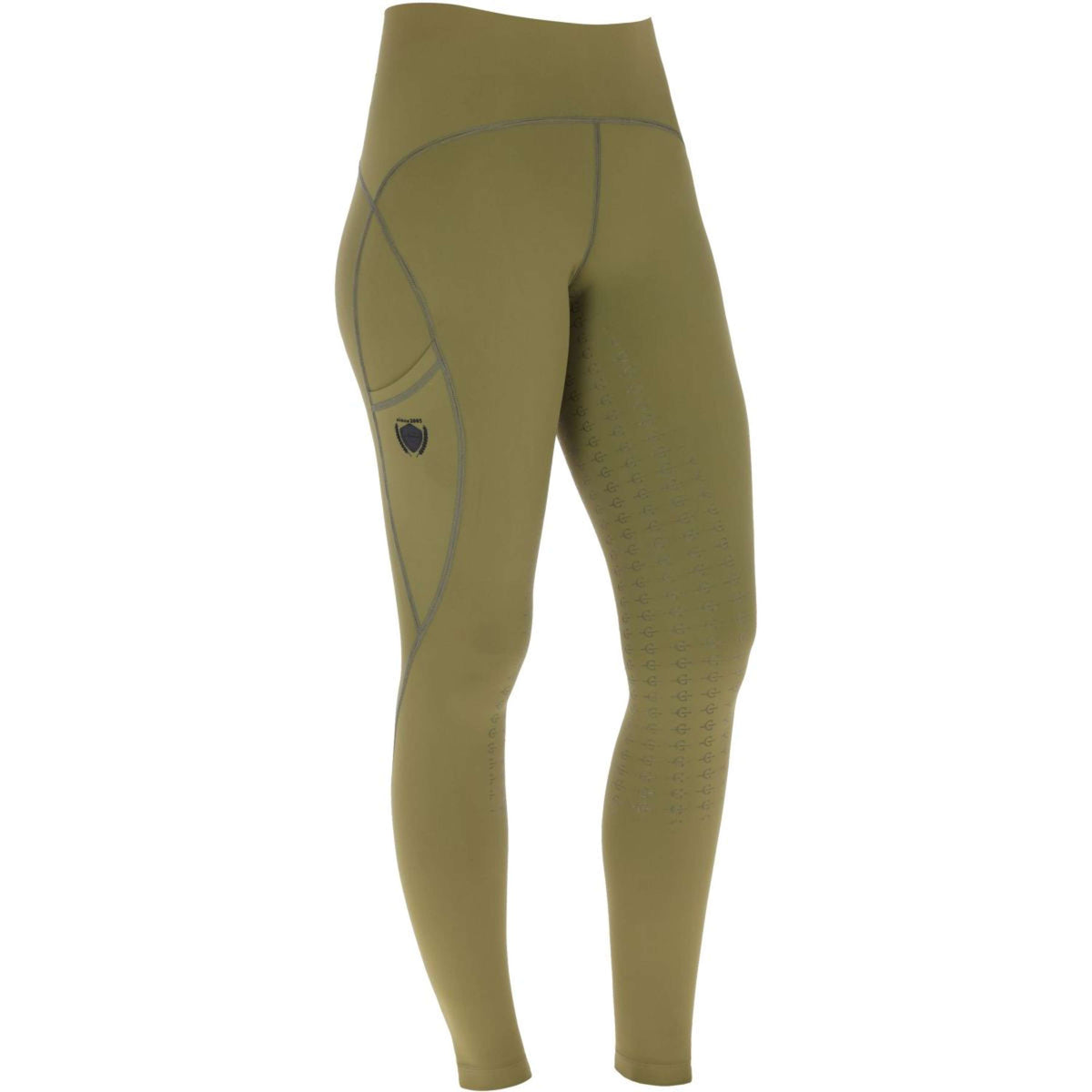 Covalliero Leggings da Equitazione Olive