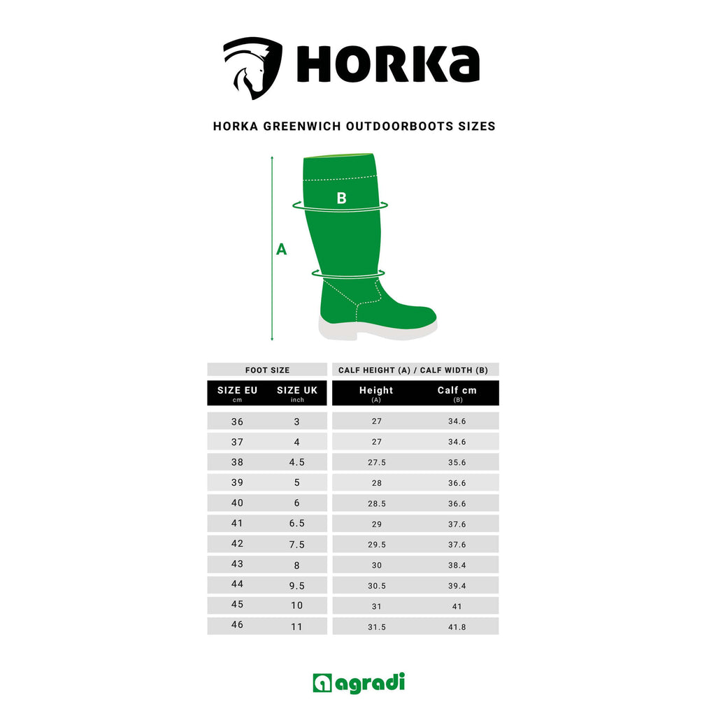 HORKA Stivali da Esterno Greenwich Marrone