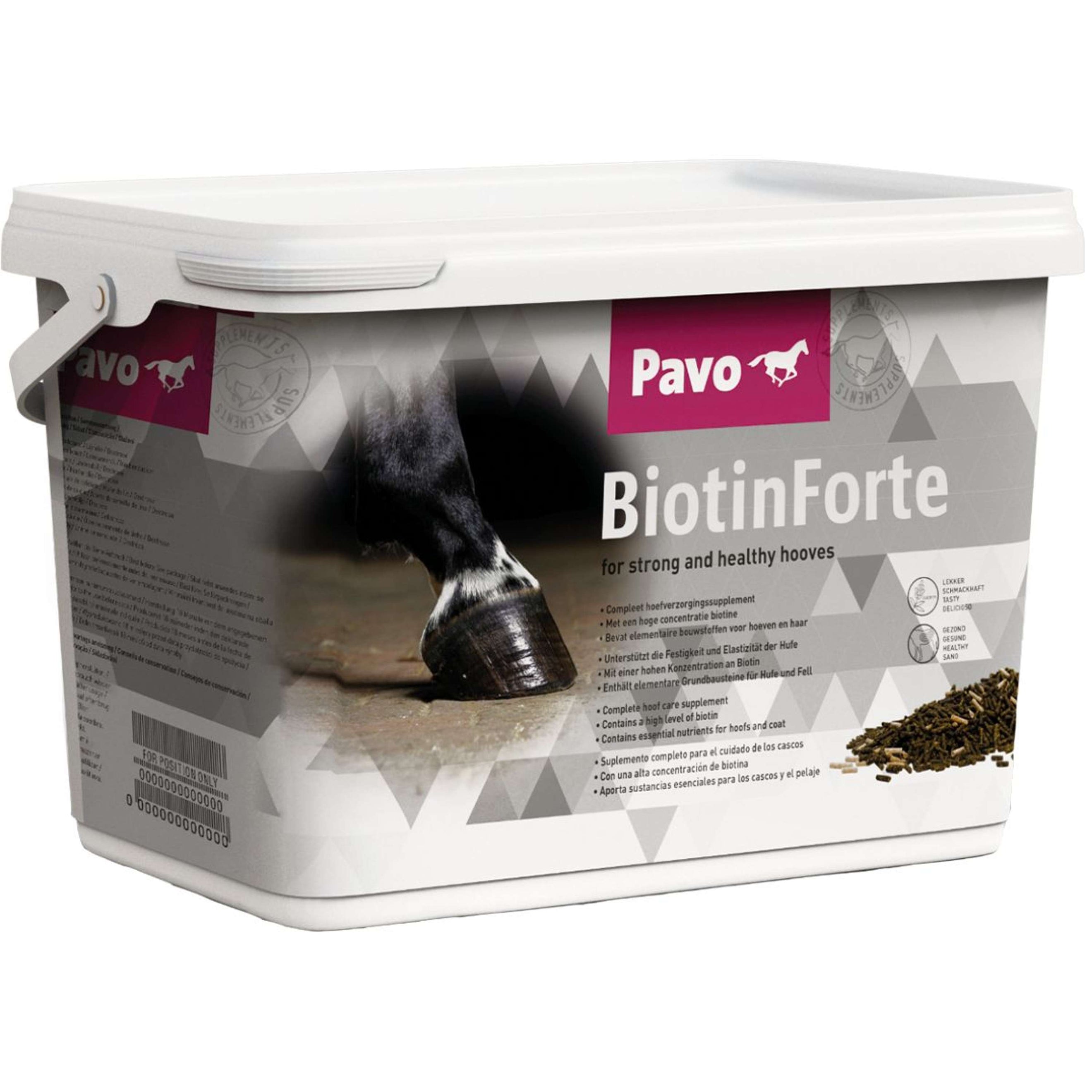 Pavo Supplement Biotinforte Borsa